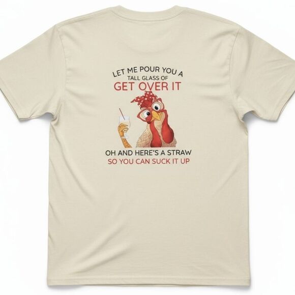 "Let Me Pour You A Tall Glass" - Custom T-Shirts - NWT - Picture 5 of 8